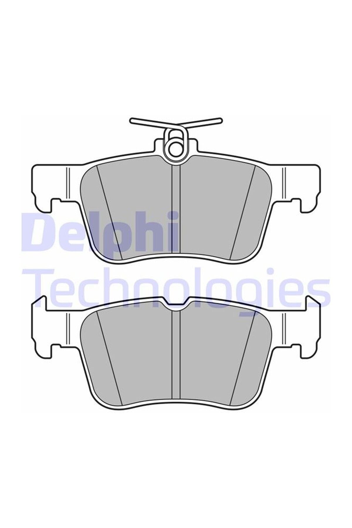 Arka Fren Balatası Delphi LP3590 Ford Focus IV / Kuga