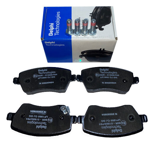 Ön Fren Balatası Delphi LP1865 Renault Clio III/IV / Modus 2004+ / Kangoo II 2008+