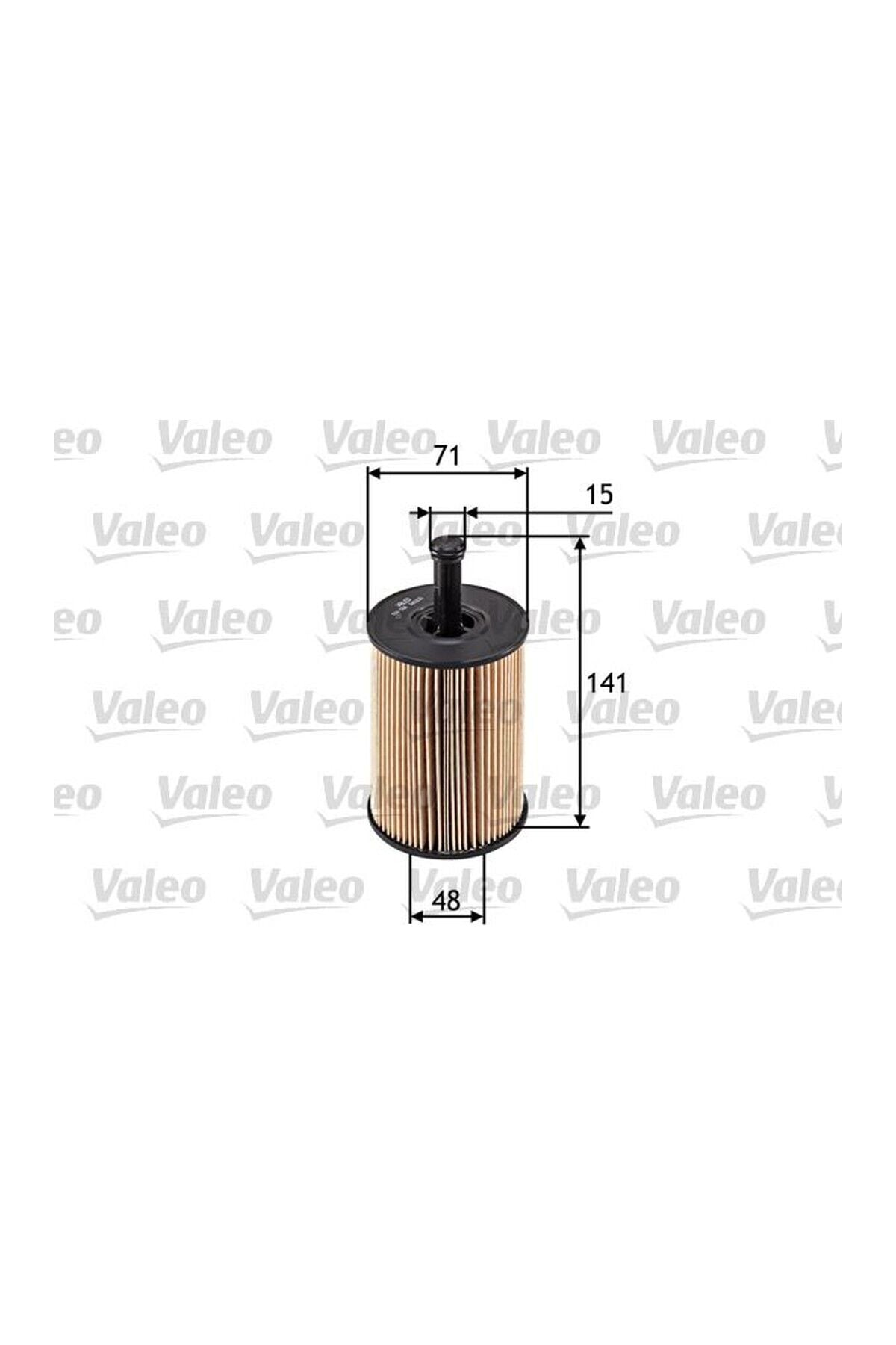 Yağ Filtresi Valeo 586506 Volkswagen Golf V 2003-2013 / Jetta III/IV 2005-2017 / Passat 2005-2014