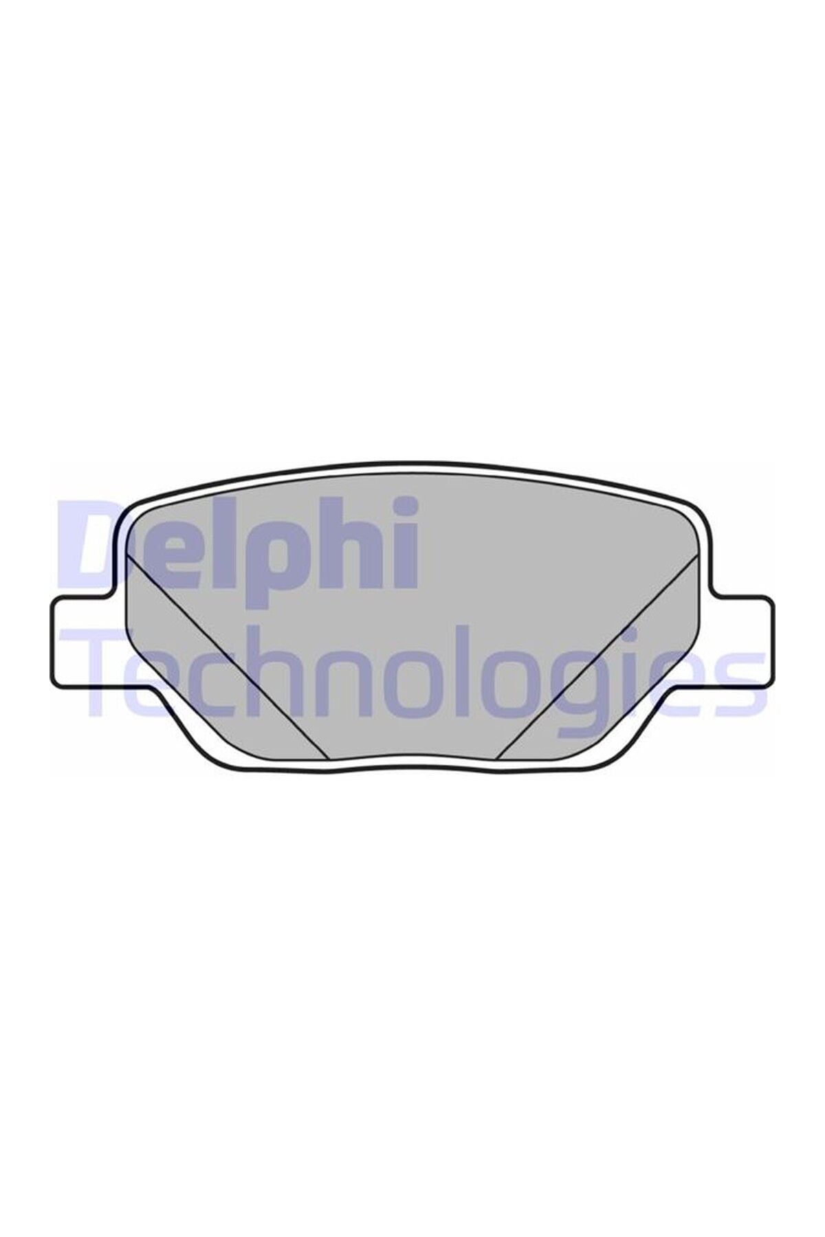 Arka Fren Balatası Delphi LP3290 Fiat Egea