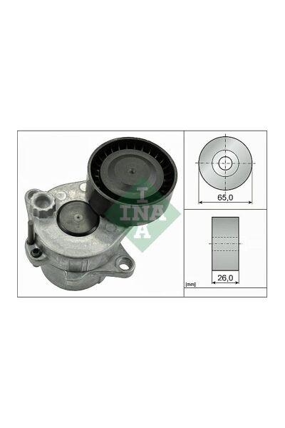 Gergi Kütüğü INA 534033710 Mercedes-Benz Sprinter W906 / Viano 639 OEM A6512001870