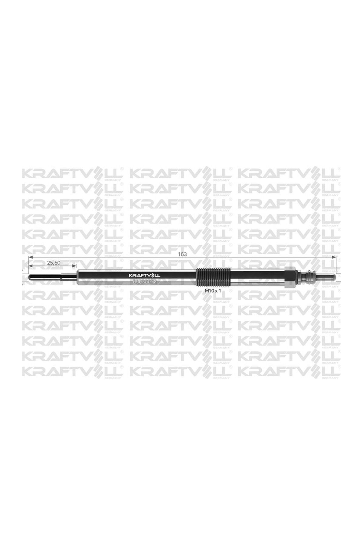 Kızdırma Bujisi 4'lü Set Kraftvoll KVOLL05030072 Renault Trafic