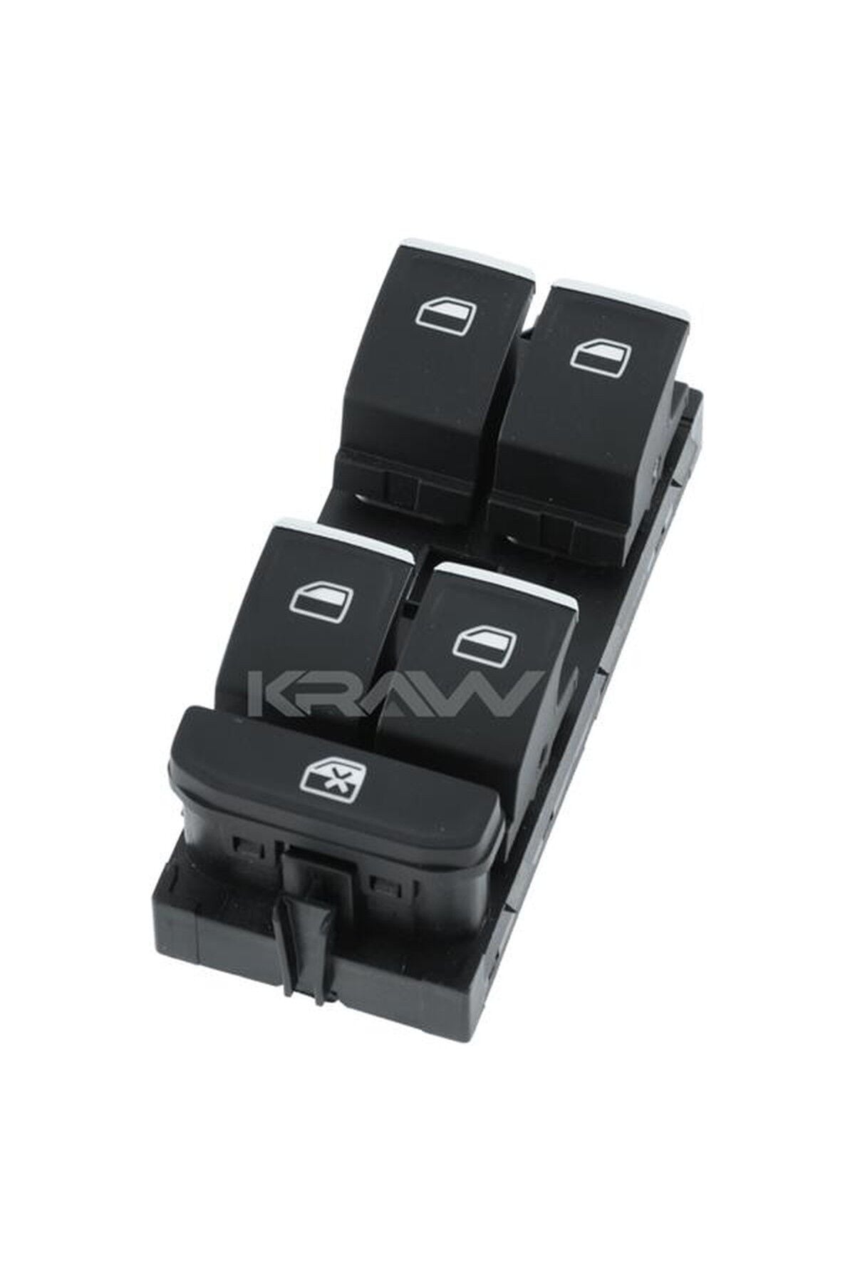 Cam Açma Düğmesi Dörtlü Krom Krawan 420 Volkswagen Golf / Passat / Skoda Octavia OEM 5G0959857C
