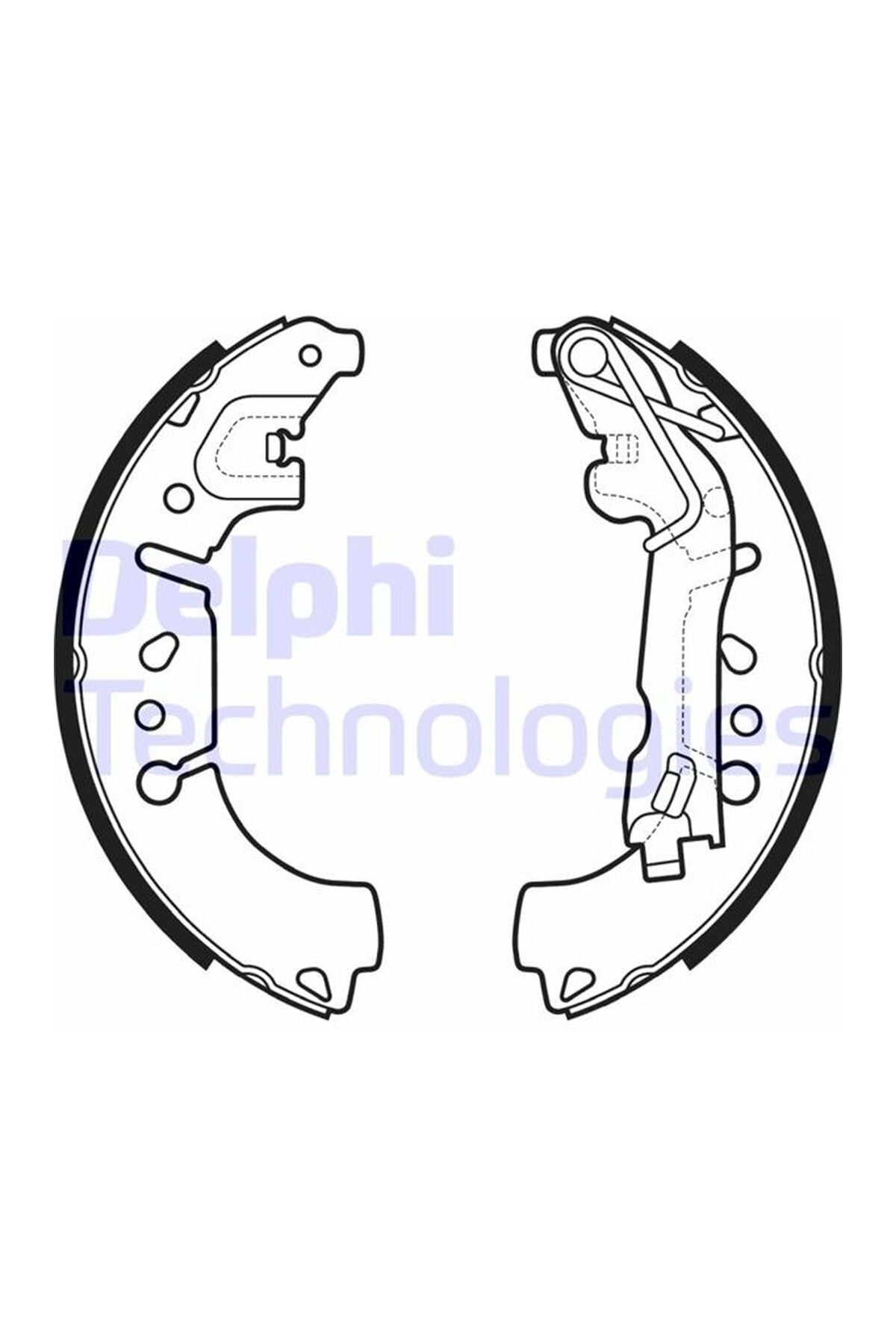 Arka Kampana Balatası Delphi LS2135 Fiat Egea 2015-2025