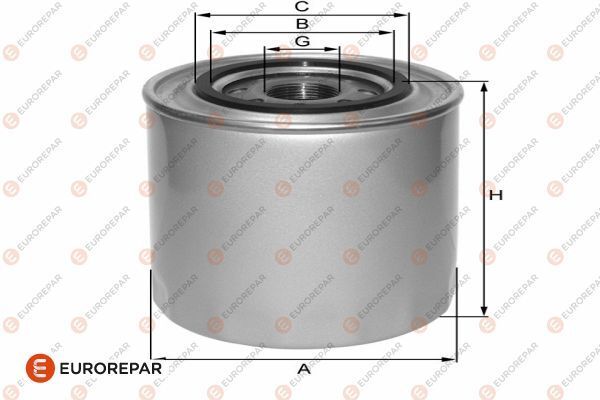 Yağ Filtresi Eurorepar 1682279080 Ducato 2.3