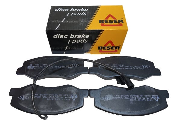 Arka Fren Balatası Çift Teker Beser 4132 Renault Master III / Opel Movano B OEM 440600866R