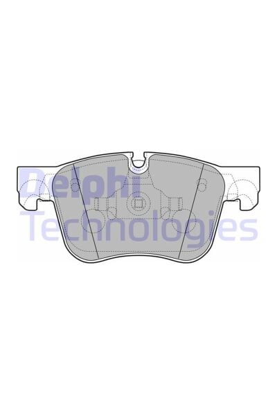 Ön Fren Balatası 152 mm Delphi LP2690 Citroën C4 / Picasso II 2013+