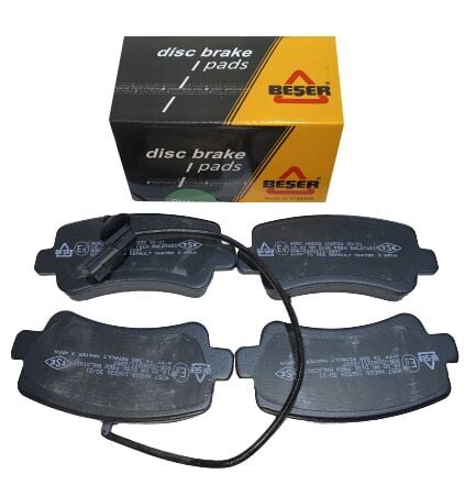 Arka Fren Balatası Tek Teker Beser 4057 Renault Master III 2009+ OEM 440603321R