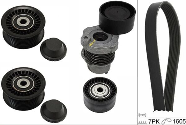 V Kayış Kiti MAİS 117204083R Renault Clio IV 2012-2021 / Megane III 2013-2016 / Captur I 2013-2019 OEM 117207014R