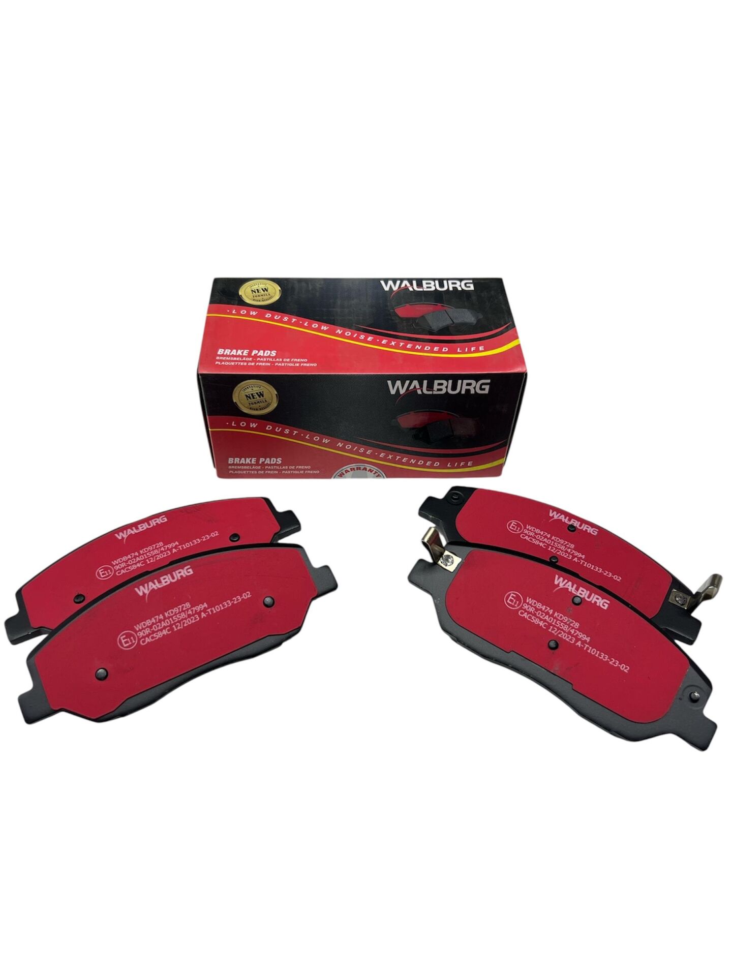 ÖN FREN BALATASI İKAZLI / HYUNDAI SANTA FE 2 2.0 2.2 CRDi 2006-2012-SANTA FE 3 2.0 2012-KIA SORENTO/ WDB474