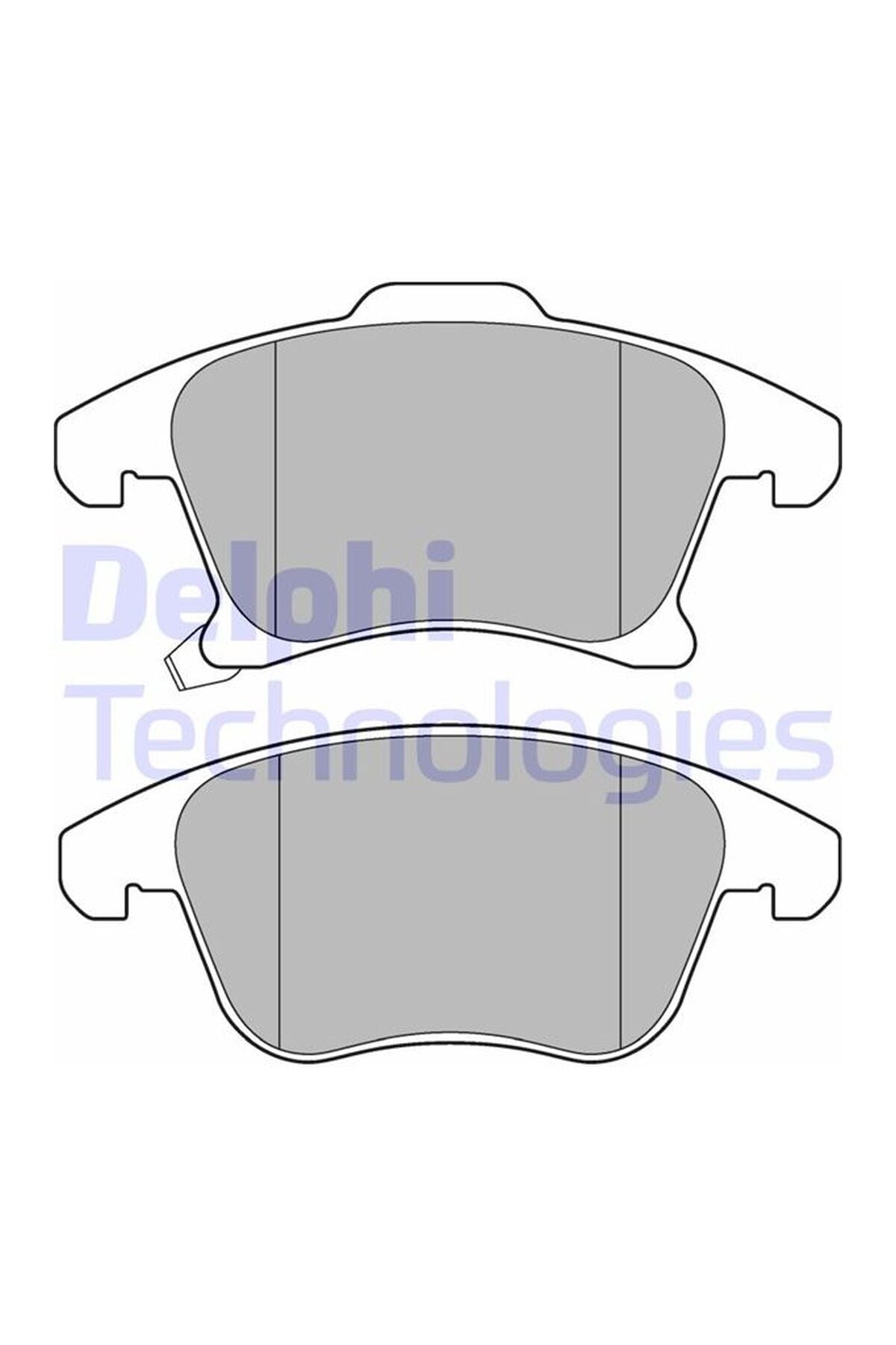 Ön Fren Balatası Delphi LP3181 Ford Mondeo 2015+ OEM DG9C 2K021 EE