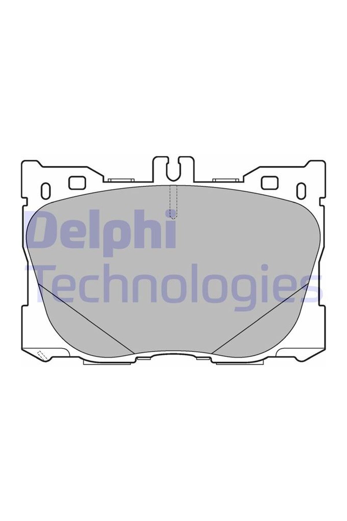 Ön Fren Balatası Delphi LP3276 Mercedes-Benz W205 C257 W213 C238 C253 N293