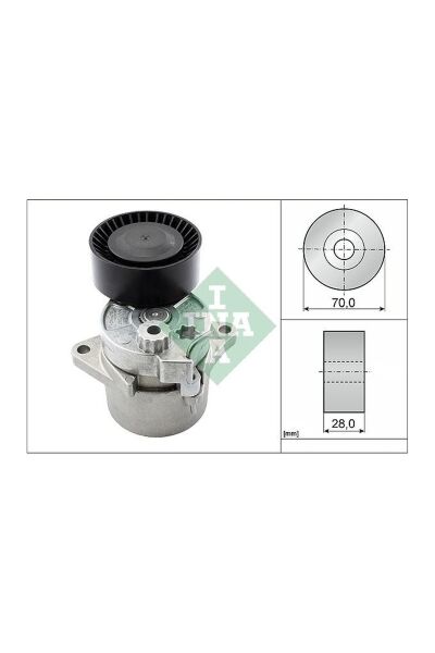 Kanallı Kayış Gergisi INA 533001710 Mercedes-Benz Sprinter