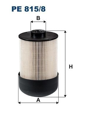Yakıt Filtresi Filtron PE815/8 Master 2.3 Trafic 1.6 Vito 1.6 OEM 4474770000