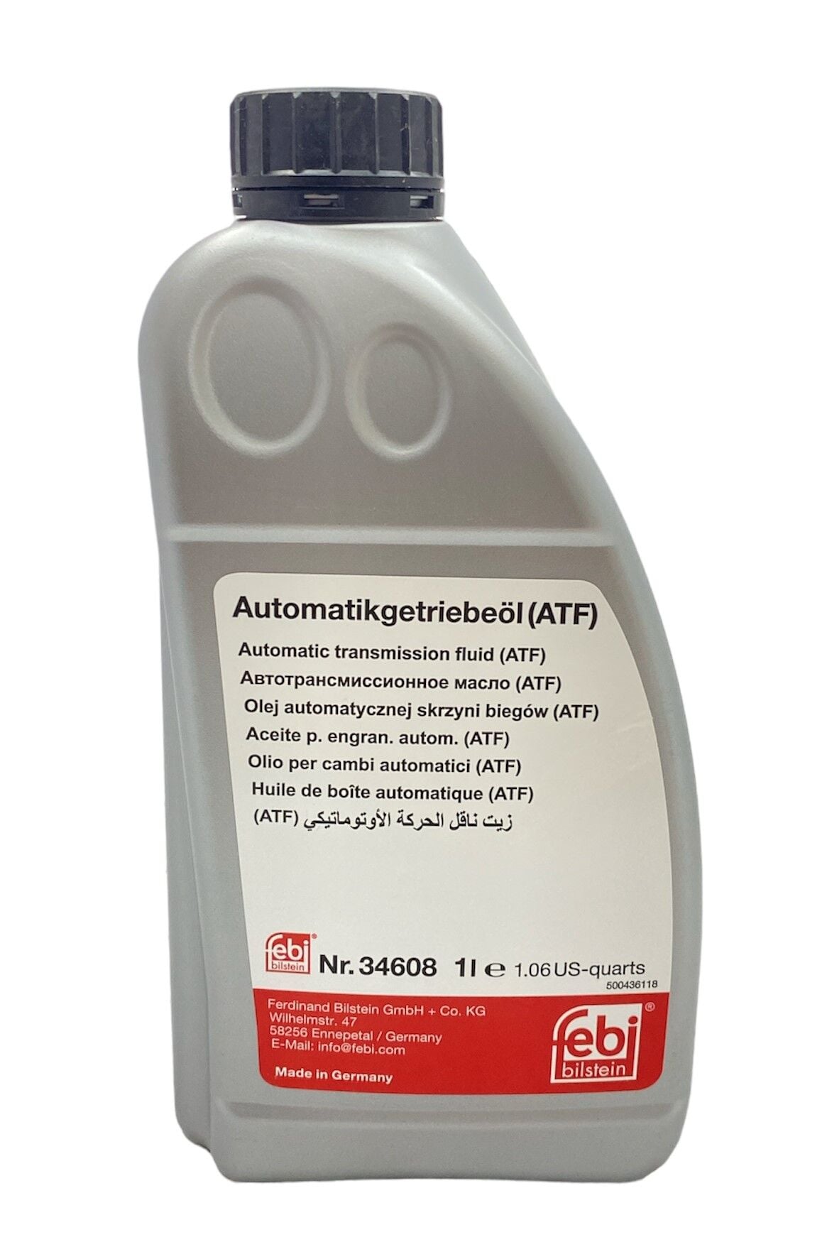 Otomatik Şanzıman Yağı FEBI 6HP 34608