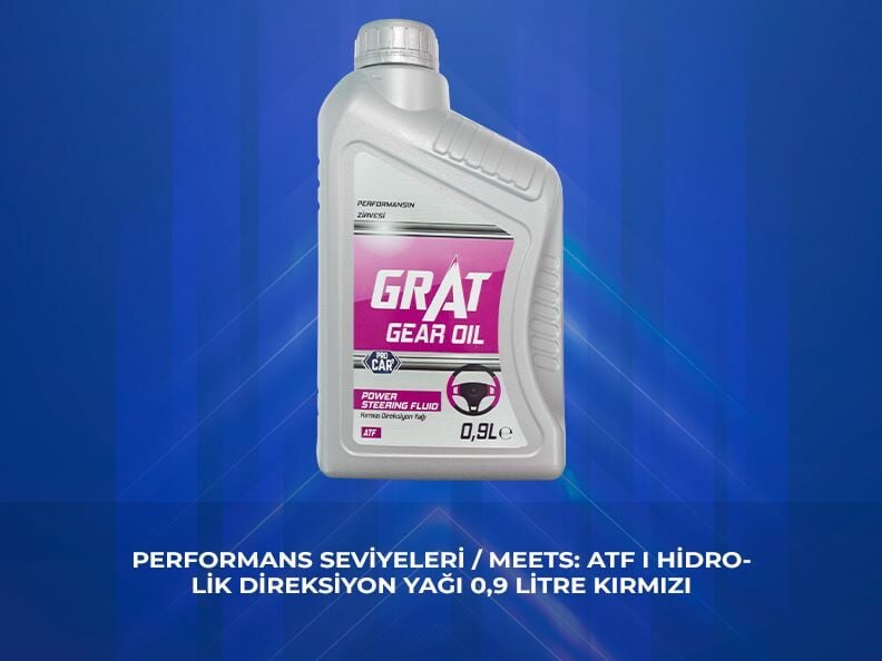 Direksiyon Hidrolik Yağı GRAT ATF 0,9 L 600002