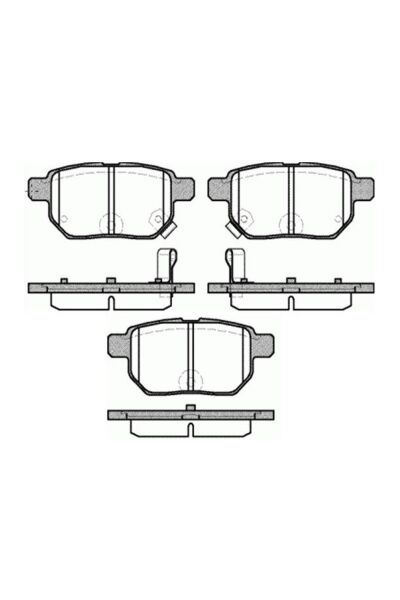 Arka Fren Balatası MGA 55275 Toyota Corolla 2007-2012