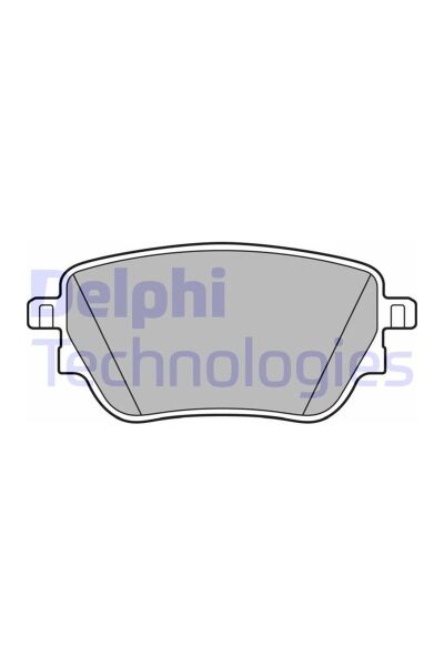 Arka Fren Balatası Delphi LP3438 Mercedes-Benz W177 V177 W247 C118 X118 H247 X247