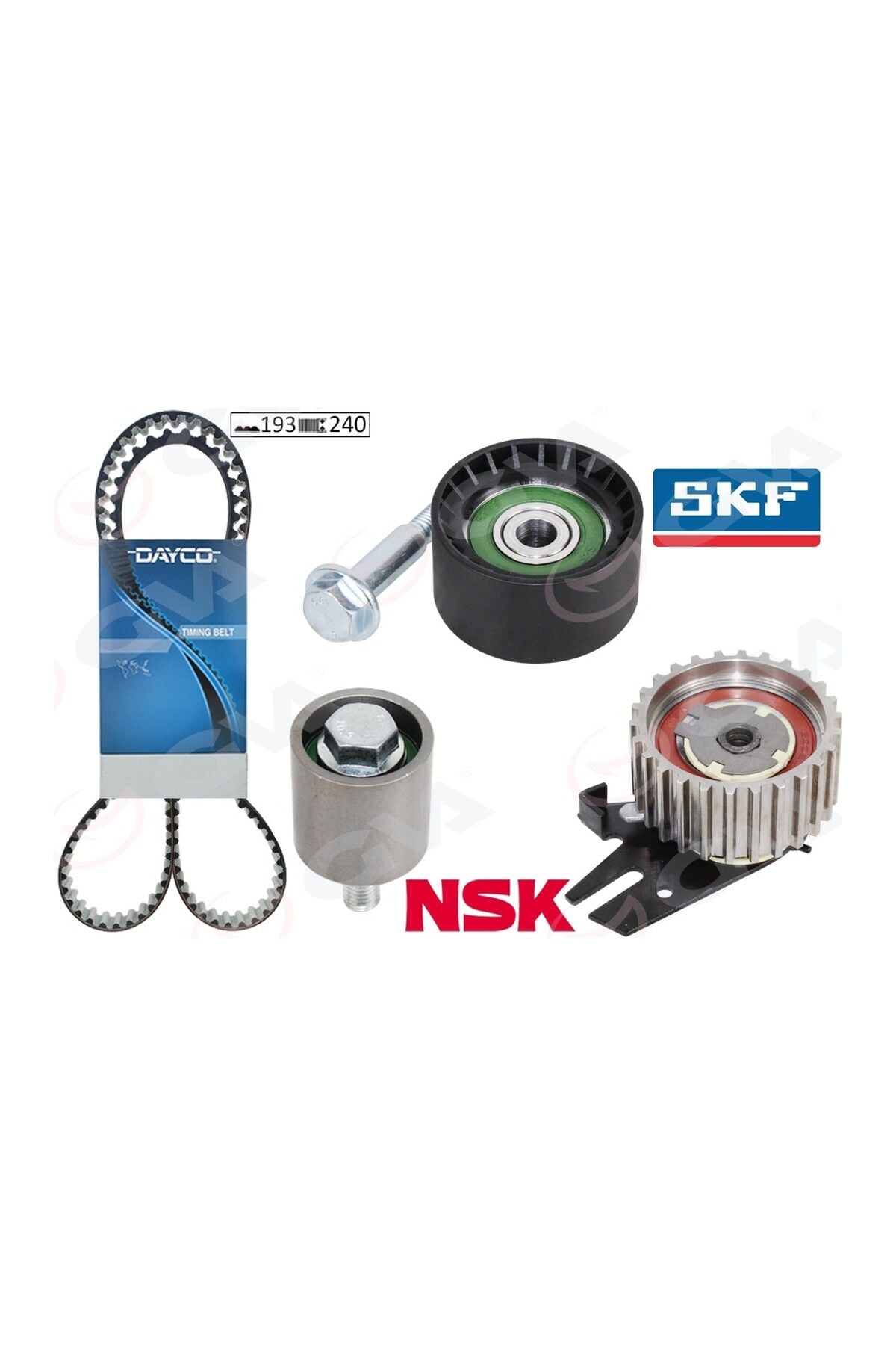 Eksantrik Gergi Kiti 193x24 GVA 59T2930 Fiat Ducato 2021+