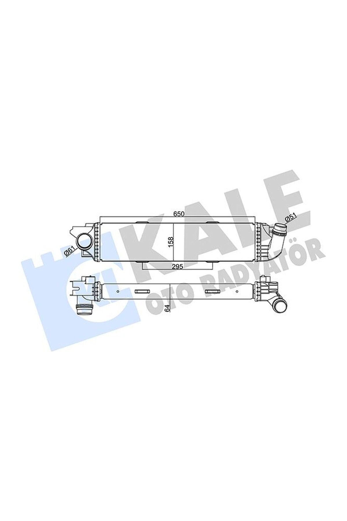 Turbo Radyatörü Kale 352480 Renault Trafic III