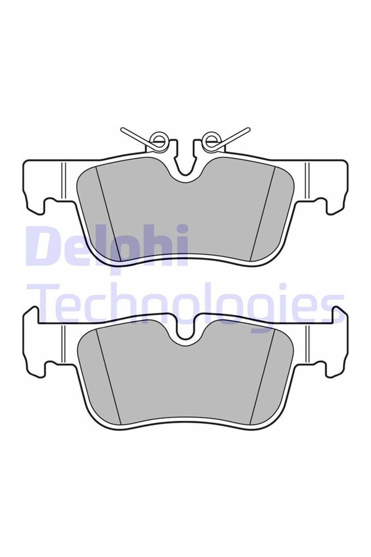 Arka Fren Balatası Delphi LP2719 BMW F40 F44 F45 F46 F48 F49 F39 / Mini F54 F60