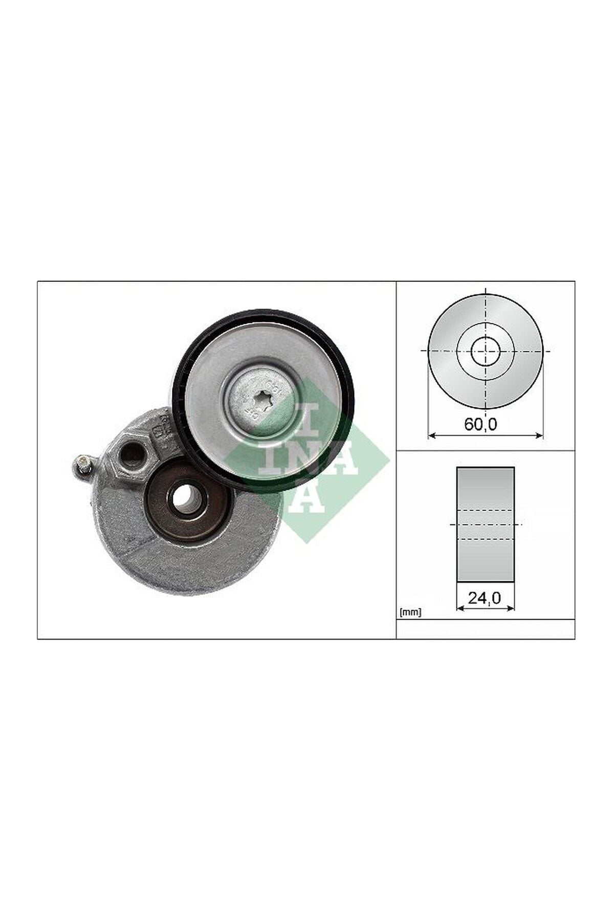 Gergi Kütüğü Komple INA 534072810 Volkswagen Crafter / Transporter T6/T7 2015+ OEM 04L145299G