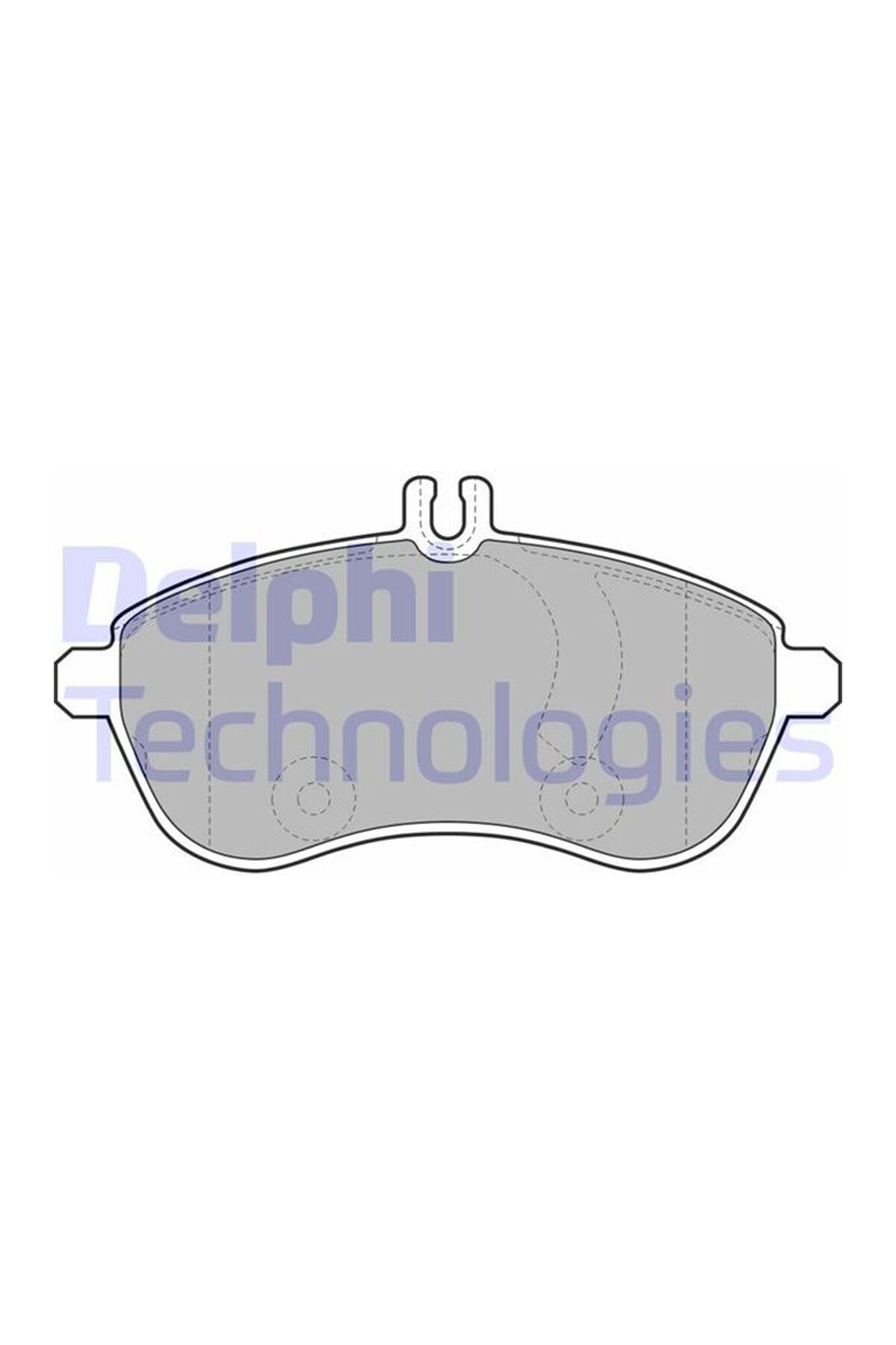 Ön Fren Balatası Delphi LP2028 Mercedes-Benz W204 S204 C204 C218 W212 S212 C207 A207 R172