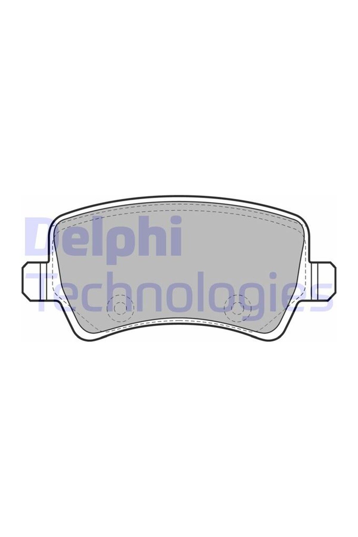 Arka Fren Balatası Delphi LP2008 Ford S-Max OEM 6G91 2M008 GF
