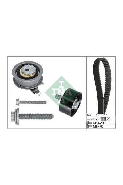 Triger Seti INA 530071110 Volkswagen Golf / Passat / Skoda Octavia 2019+ OEM 04E198119