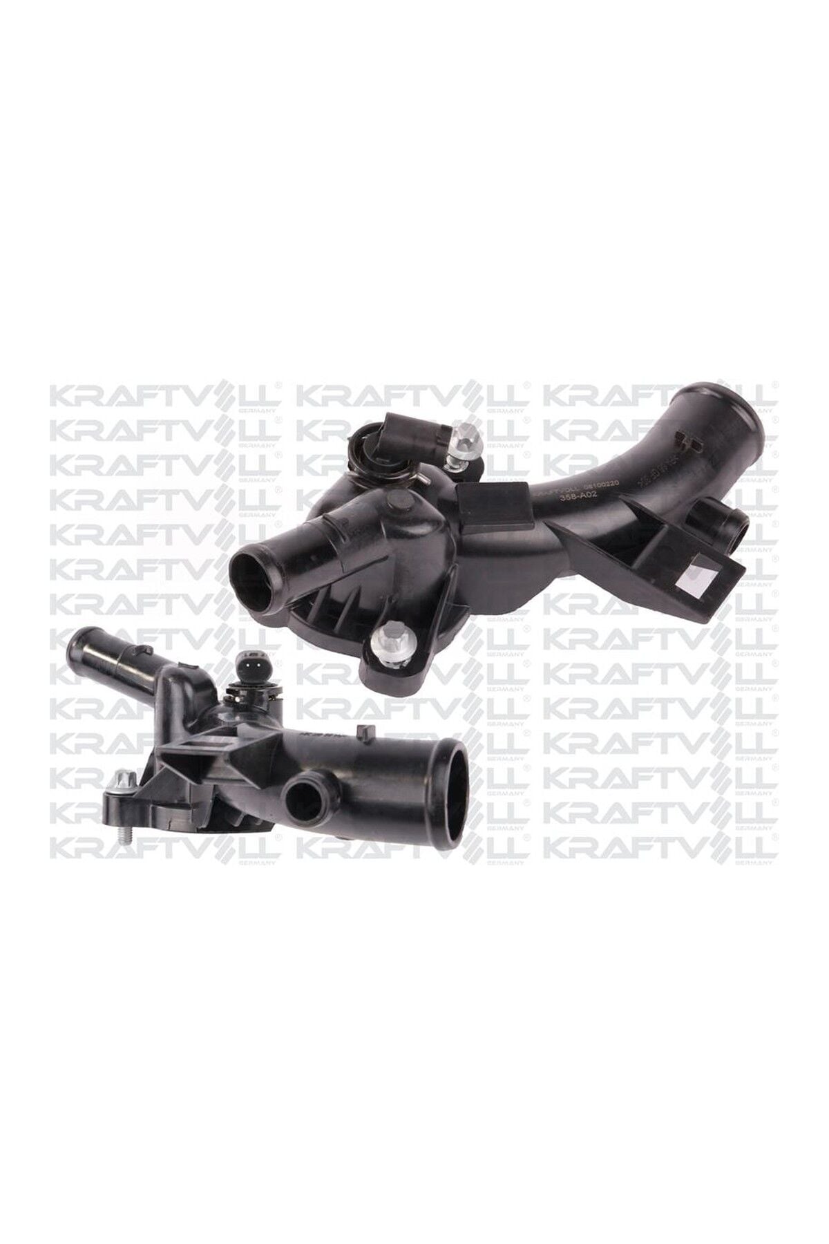 Termostat Gövdesi Kraftvoll KVOLL08100220 Opel Corsa D / Astra J / Chevrolet Cruze OEM 25192985
