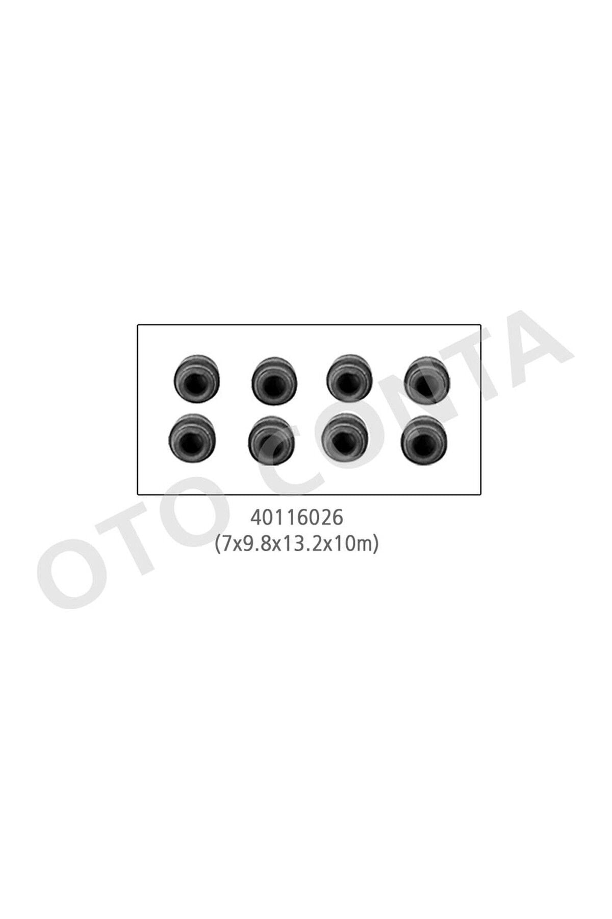 Subap Lastiği 7 mm Otoconta OTC40116026