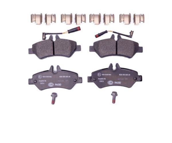 Arka Fren Balatası Tek Teker Hella 8DB355005351 Sprinter / Crafter 2006-2018 OEM 0044206920