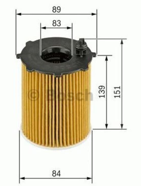 Yağ Filtresi Bosch 1457429307 Range Rover Sport