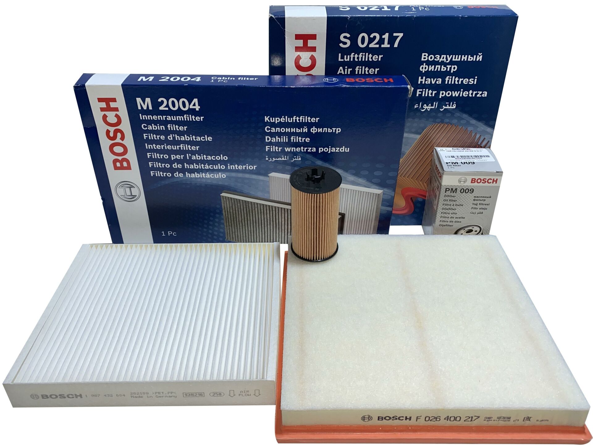 ASTRA J 1.6 DİZEL 110HP - 136HP (2014-2018) BAKIM SETİ MAZOT HARİÇ