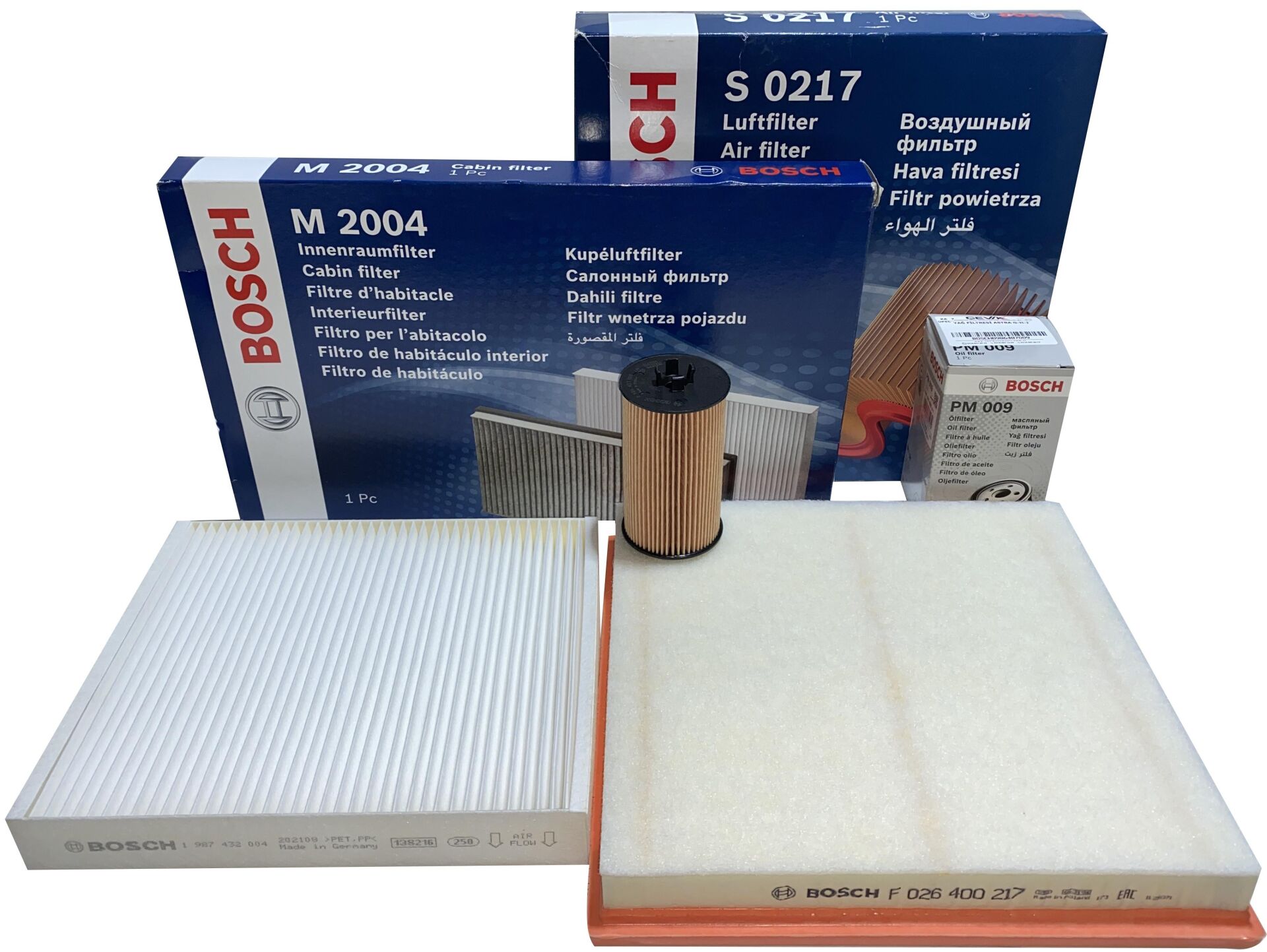 ASTRA J 1.6 DİZEL 110HP - 136HP (2014-2018) BAKIM SETİ MAZOT HARİÇ