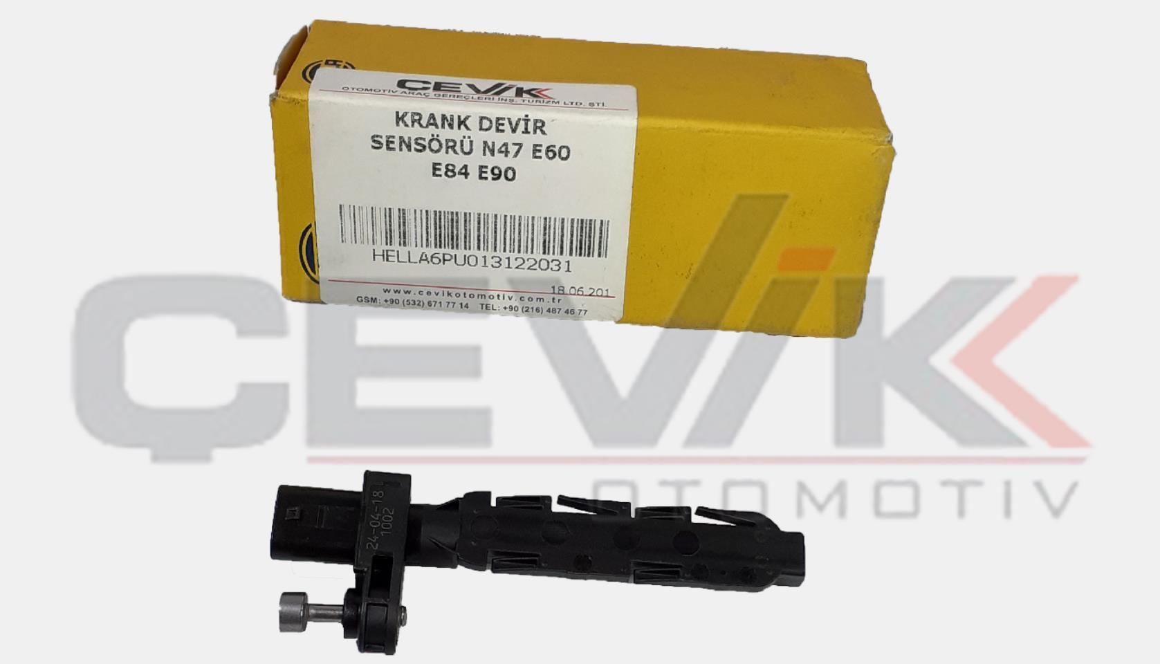 KRANK DEVİR SENSÖR / (N47-N47N) E81-E82-E87-E88-E90-E91-E92-F20-F21-F30-F31-F32-F34-F36-F10-F25-F26-F15 / 1327805188 - 6PU013122031