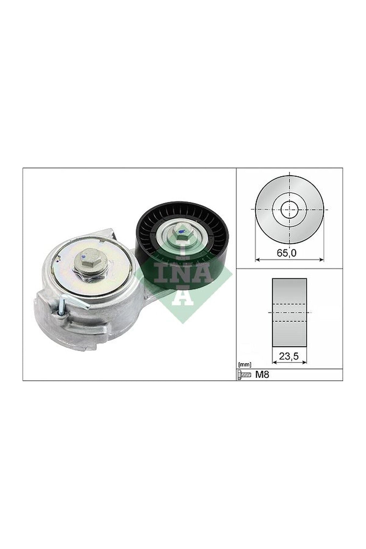 V Kayış Gergi Rulmanı Kütüklü INA 534006910 Fiat Doblo / Fiorino