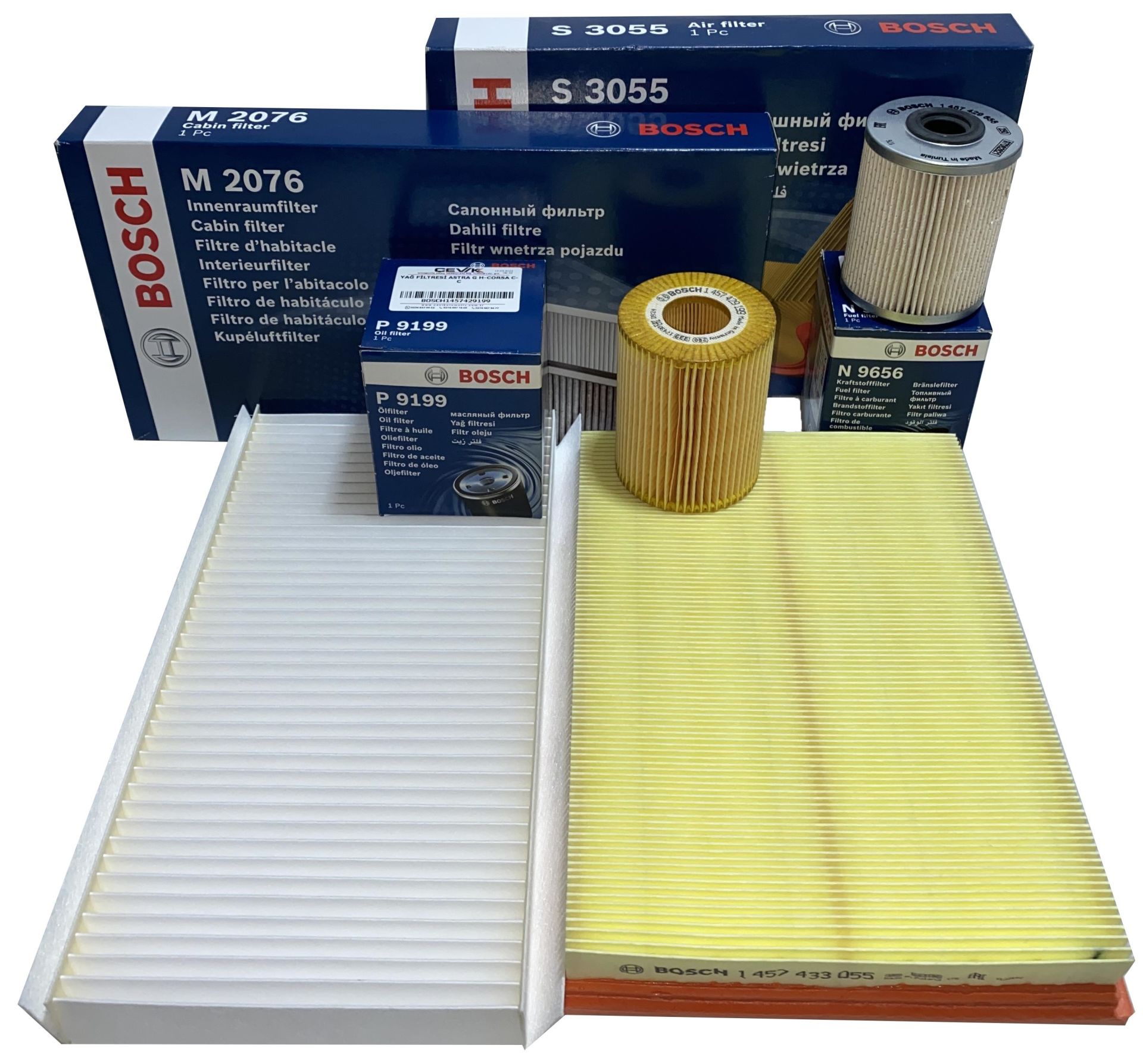 OPEL COMBO C 1.7 DİZEL PERİYODİK BAKIM SET