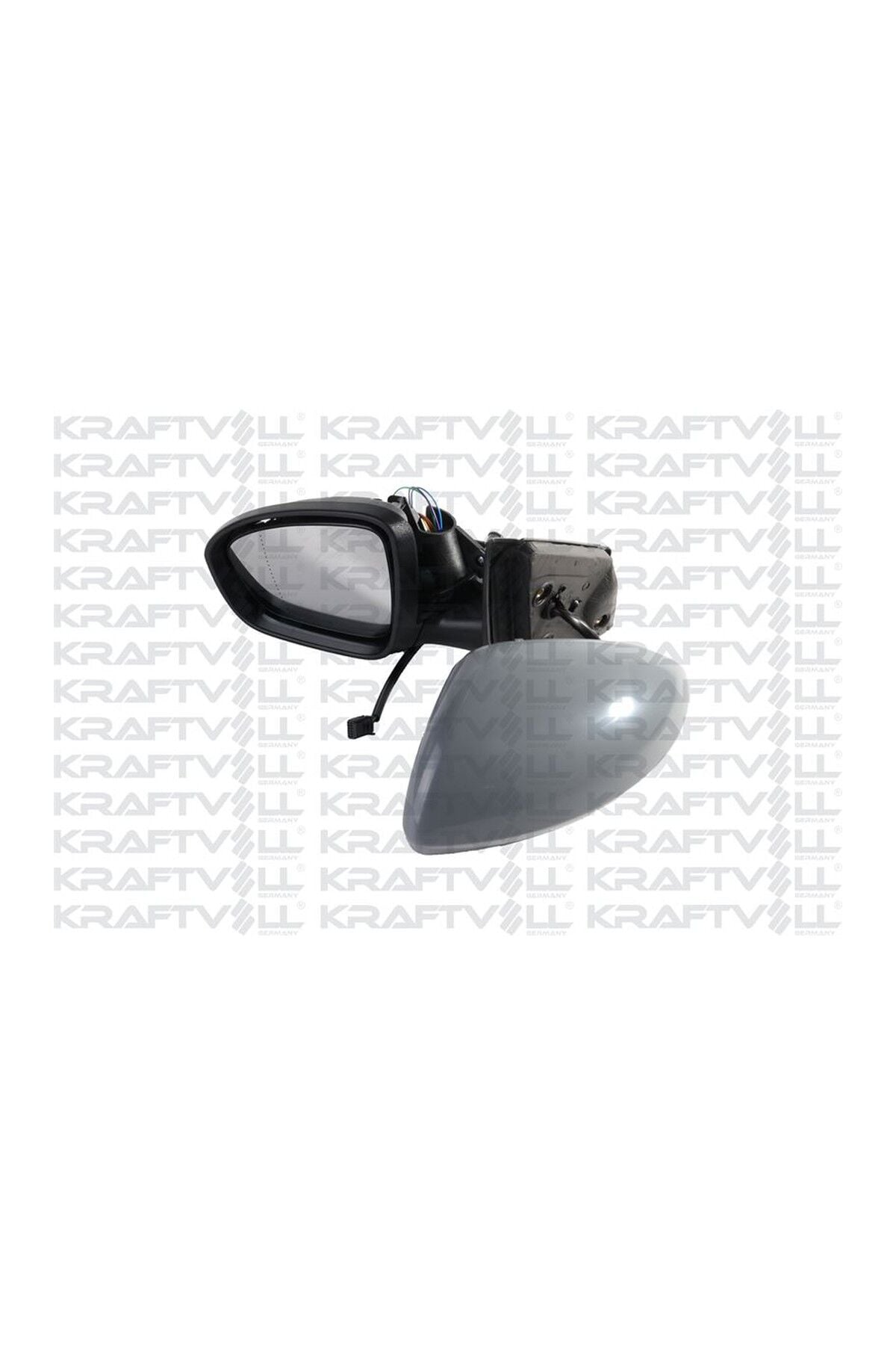 Sol Dış Dikiz Aynası Elektrikli Isıtmalı Kraftvoll KVOLL09110019 Renault Megane IV 2016+ OEM 963028559R