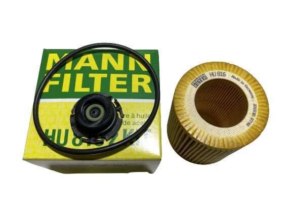 Yağ Filtresi MANN HU816ZKIT BMW N20-N26-F20-F21-F22-F23-F30-F31-F34-F32-F33-F36-F10-F11-E84 OEM 11427640862
