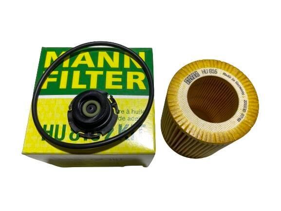 Yağ Filtresi MANN HU816ZKIT BMW N20-N26-F20-F21-F22-F23-F30-F31-F34-F32-F33-F36-F10-F11-E84 OEM 11427640862