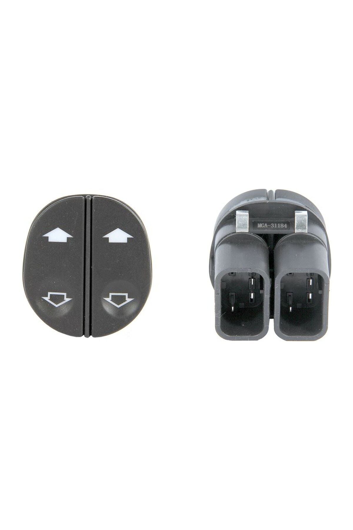 Ön Sol Cam Düğmesi Çiftli MGA 31184 Ford Fiesta / Connect