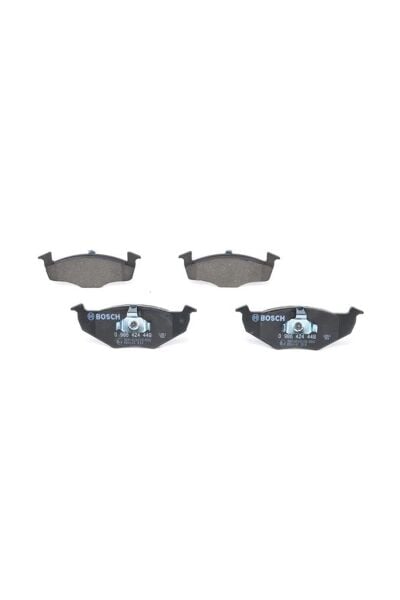 Ön Balata Bosch 0986424449 Volkswagen Golf 1997-1998 / Polo 1997-2002 / Seat Ibiza 1997-2002 OEM 1K0698151B