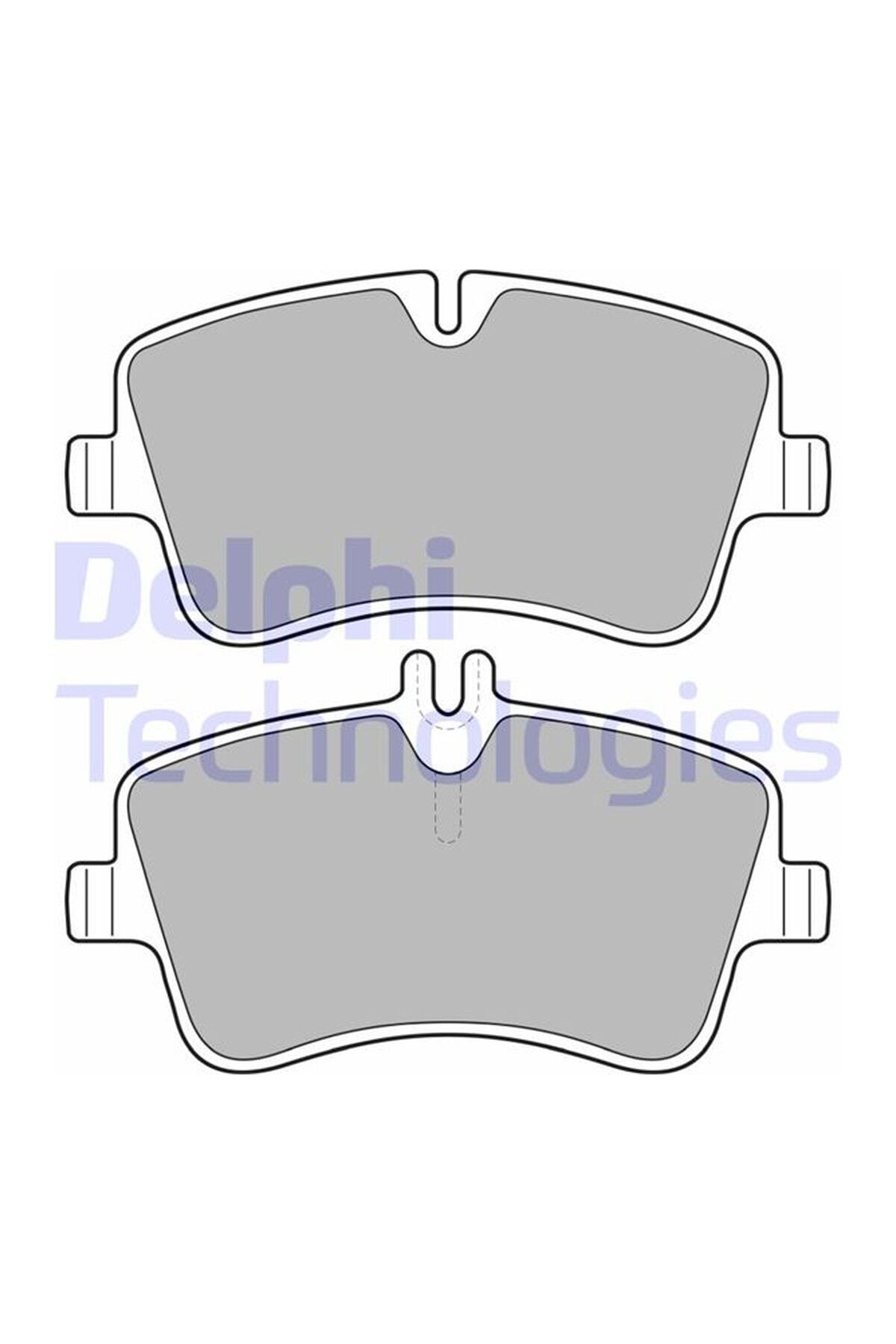 Ön Fren Balatası Delphi LP1696 Mercedes-Benz W202 W203 C209 R171