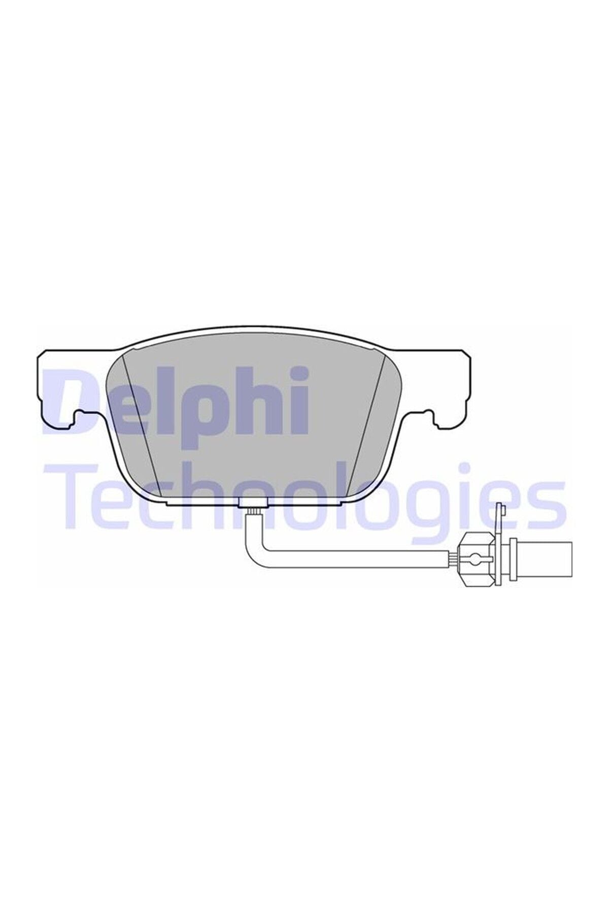 Ön Balata Delphi LP3219 Audi A4 2016+ / A5 2017+ OEM 8W0698151AF