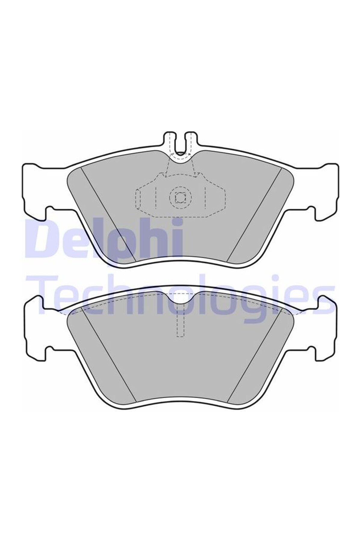 Ön Fren Balatası Delphi LP1588 Mercedes-Benz W202 S202 C208 W210 S210 C140 R170