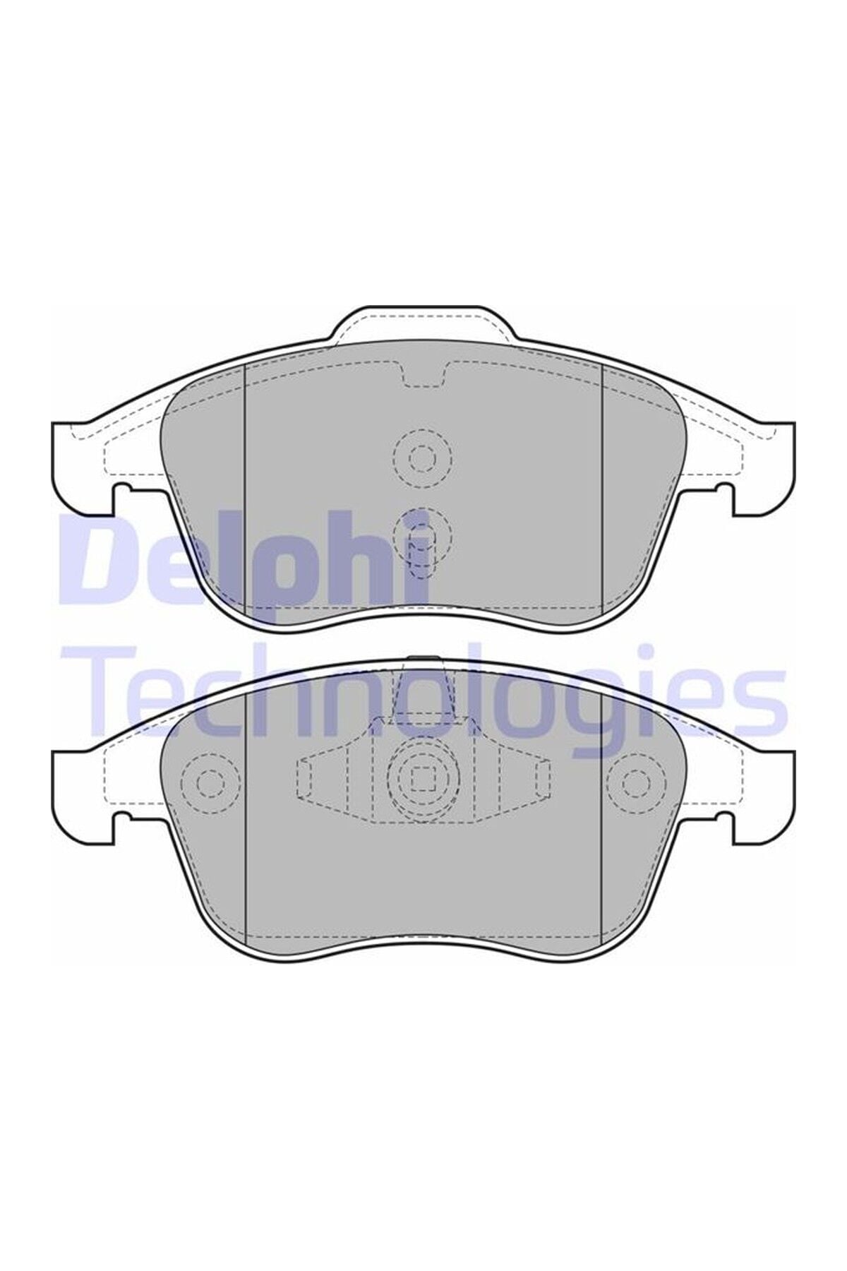 Ön Fren Balatası Delphi LP2079 Renault Scenic III 2009-2016 / Laguna III 2007-2015 / Megane III 2009-2015