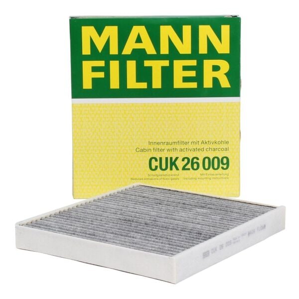 Polen Filtresi Karbonlu MANN CUK26009 Crafter 2018+ Arka Çeker / 2018+ Ön Çeker OEM 5Q0819653