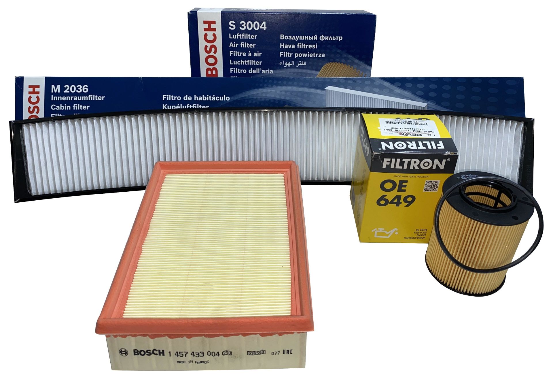 BMW E46 3.20i BOSCH PERİYODİK BAKIM SETİ