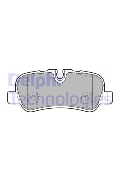 Arka Fren Balatası Delphi LP1936 Land Rover Discovery III/IV L319 / Range Rover L322 L320